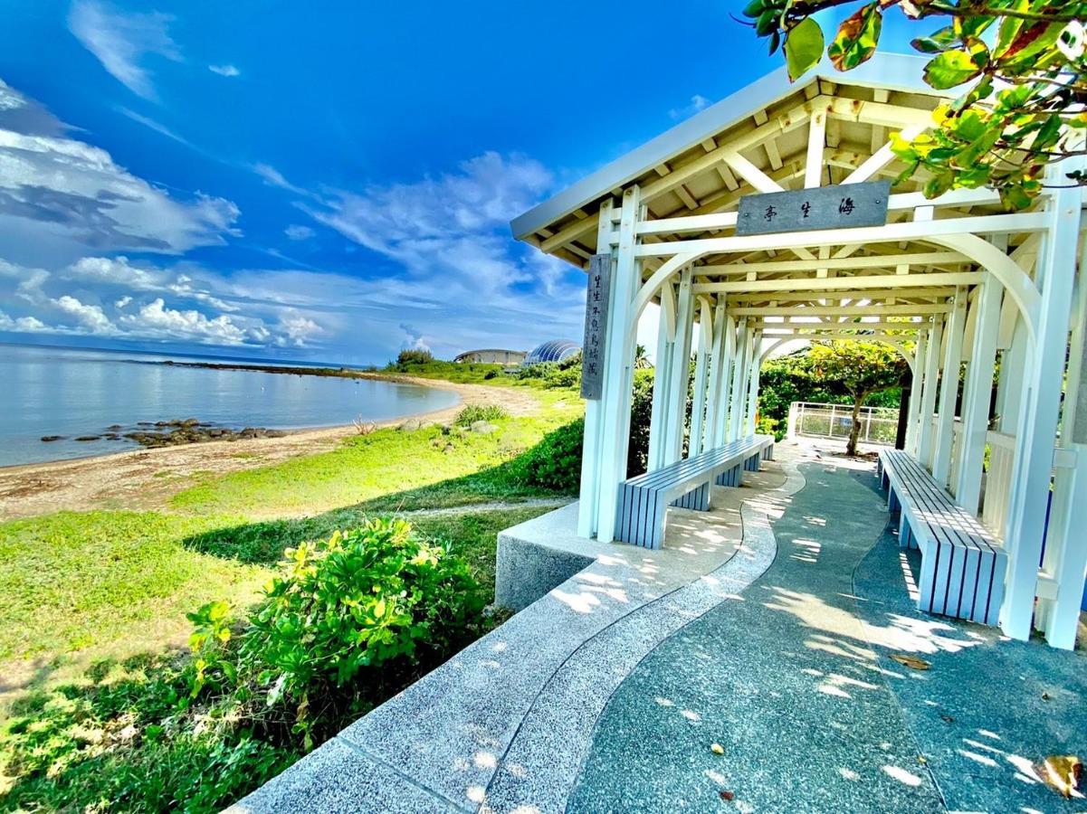 墾丁 後灣 微風海岸海景民宿 Xa Thành Ngoại thất bức ảnh